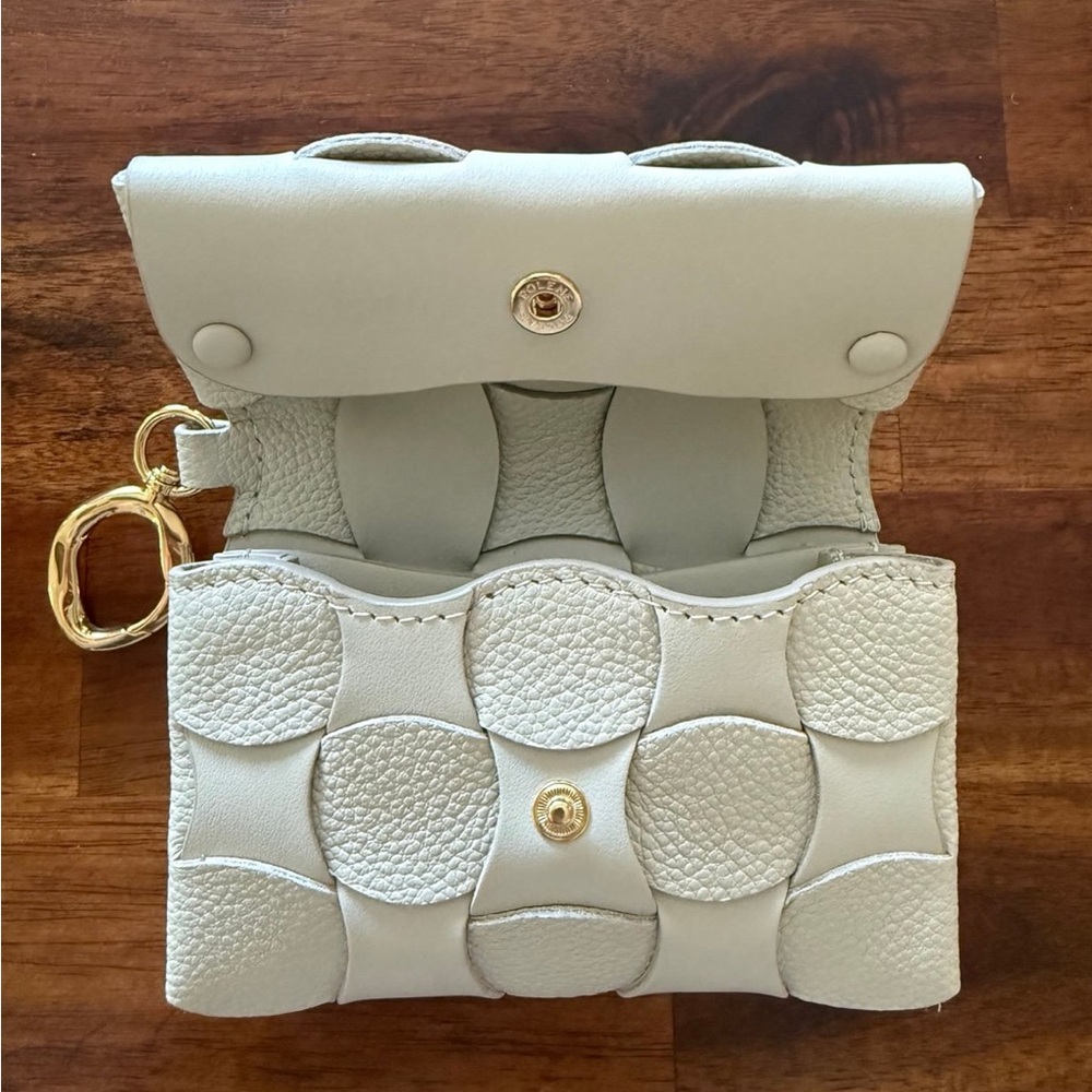 Polene Neiti Wallet in Duo Chalk